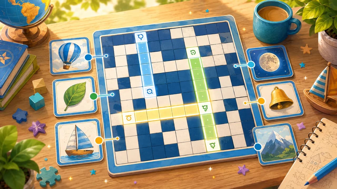 Crosswords game artwork